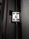 Grey Color Exterior Steel Security Entry Door